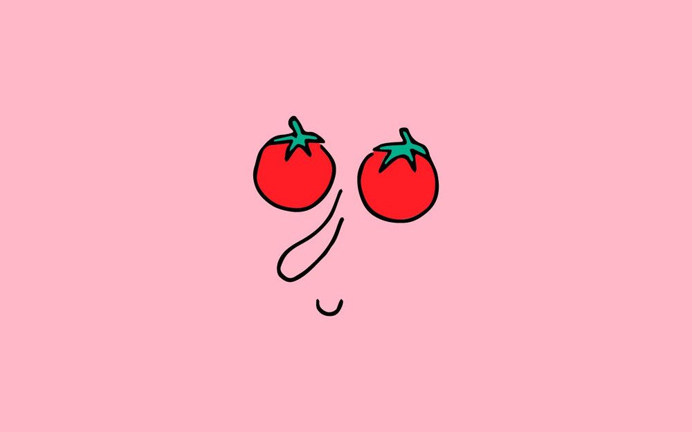 Tomaten auf den Augen haben