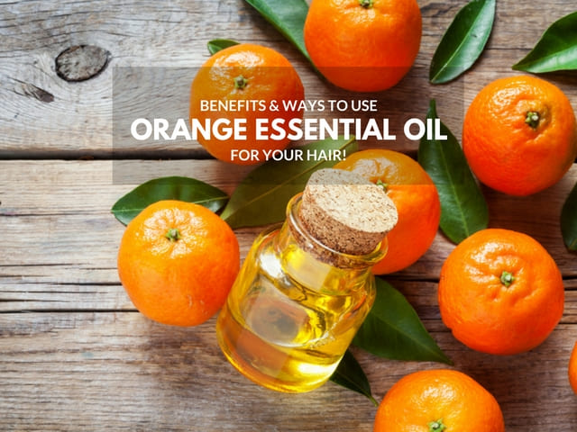 Orange Essential Oil for Hair