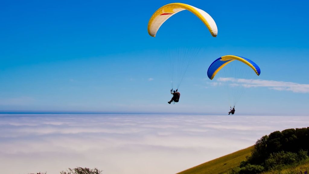 paragliding in india at kamshet