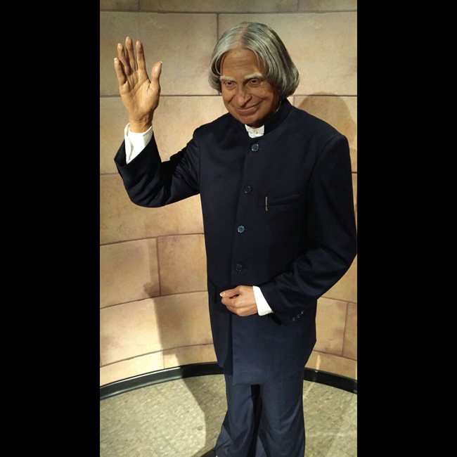madame tussauds wax museum indian celebrities APJ Abdul Kalam