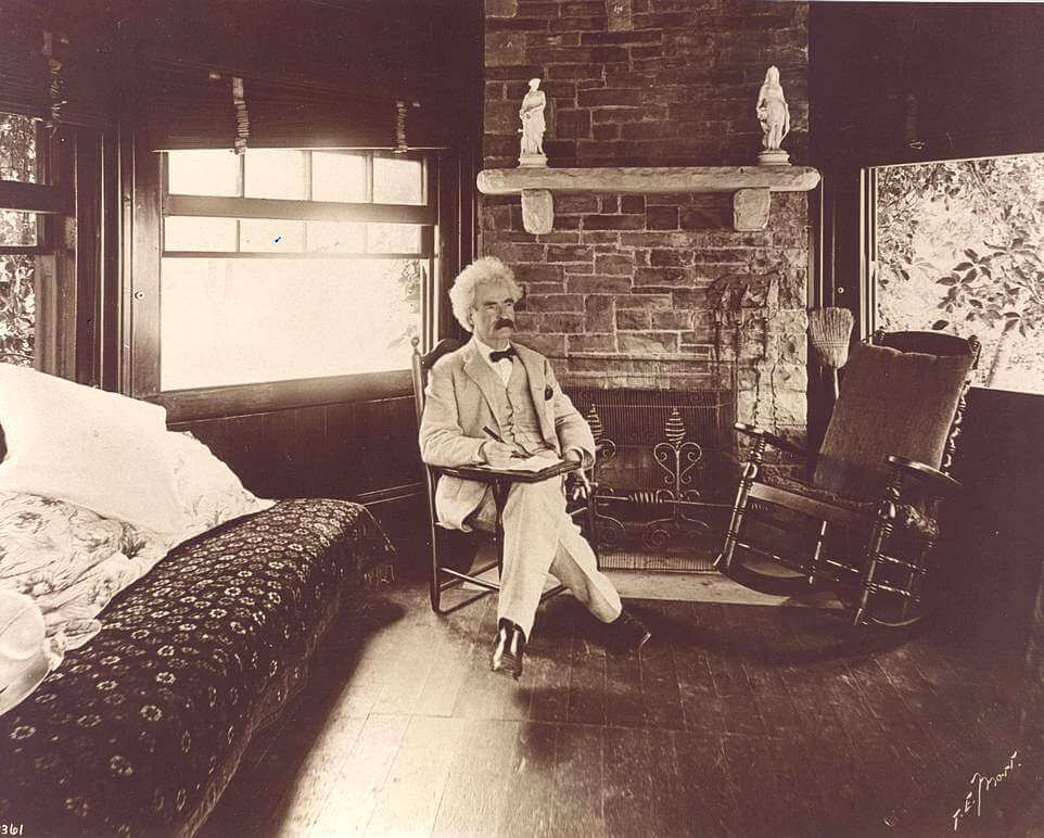 Twain writing hut