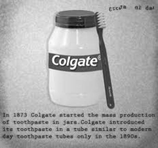 colgate toothpaste jar