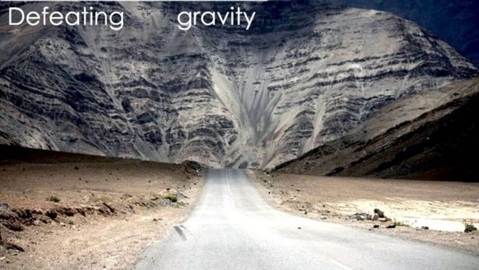 gravity defying places in india