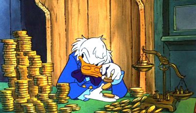 miserly duck scrooge