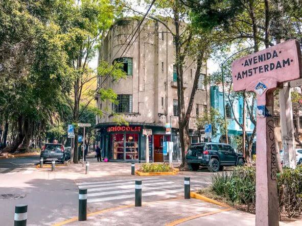 Avenida Ámsterdam, Mexico City